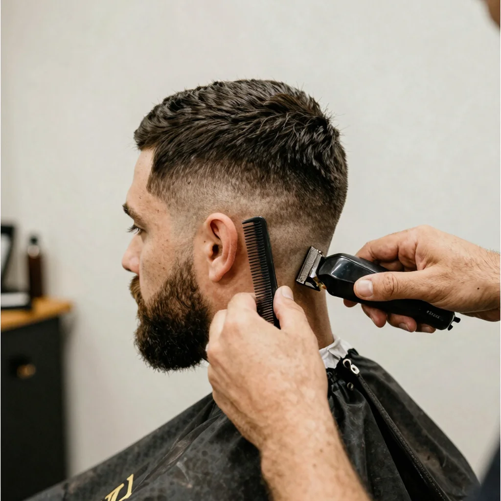 Haircut and Beard